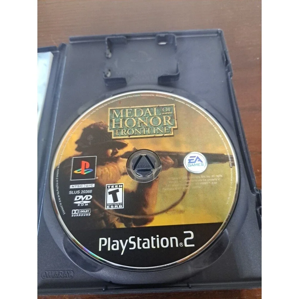 2002 Play Station 2 Medal Of Honor Frontline Game